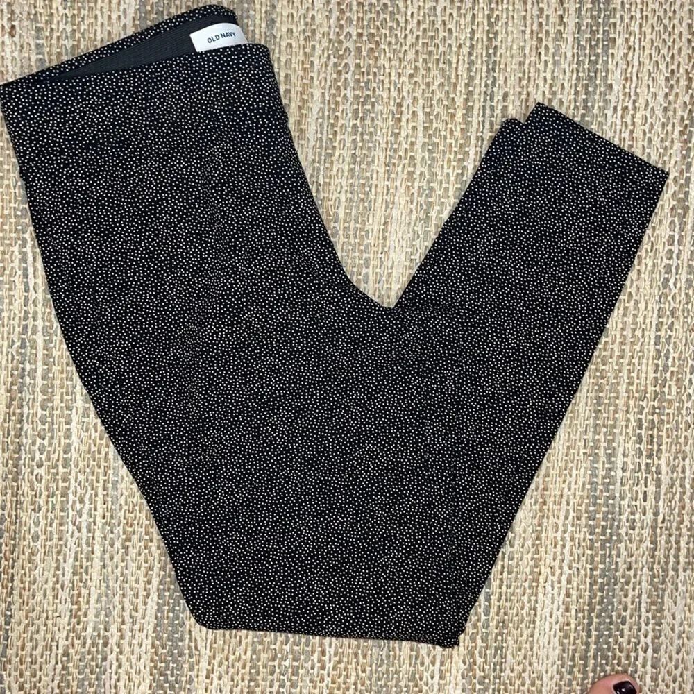 Old Navy Thick Polka Dot Leggings Size Large